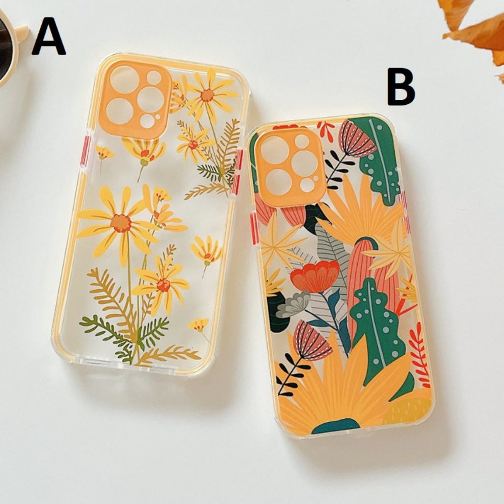 NEW iPhone 13/Pro/Max Cute Flower Leaf phone case - Picture 2 of 7